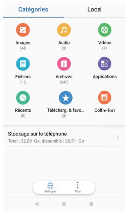 HUAWEI P082017LiTE - Affichage des fichiers - 1