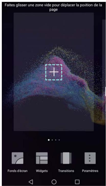 HUAWEI P082017LiTE - Ajouter des écrans d'accueil - 2