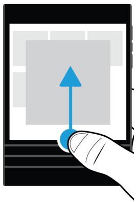 BLACKBERRY PASSPORT BLANC - Comment returner à l'écran d'accueil? - 1