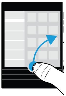 BLACKBERRY PASSPORT BLANC - Coup d'oeil rapide au BlackBerry Hub - 1