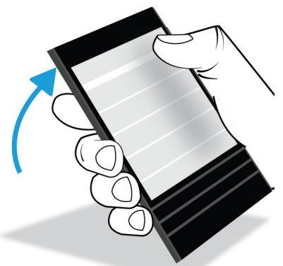 BLACKBERRY PASSPORT BLANC - Soulever pour réactiver - 1