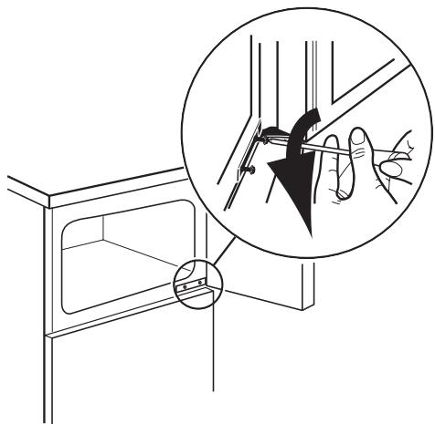 ELECTROLUX ARA 24304 - Réversibilité de la porte - 1