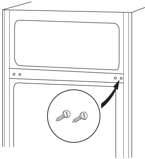 ELECTROLUX ARA 24304 - Vissez le pivot de l'autre côté. - 3
