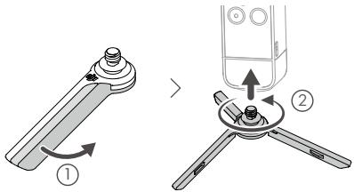 DJI ActionPocket2 - Remplacement de la base détachable - 6