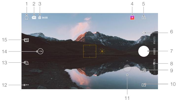 DJI ActionPocket2 - Vue caméra - 1
