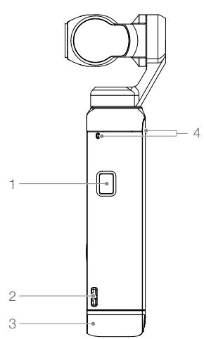 DJI ActionPocket2 - Vue d'ensemble - 1