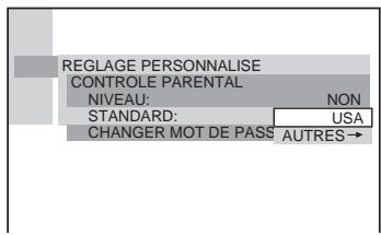 SONY DAV-SA30 - Saisissez ou re-saisissez votre mot de passage à l'aide des touches numériques, puis appuyez sur ENTER. - 2