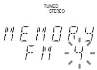 SONY DAV-SA30 - Présélection des stations de radio - 3