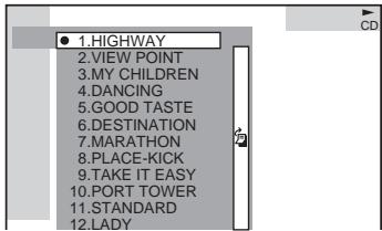 SONY DAV-SA30 - Recherche d'un titre/plage/album/fichier - 10