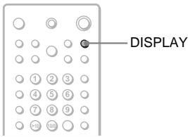 SONY DAV-SA30 - Visualisation du temps de lecture et de la durée restante dans la fenêtre d'affichage du panneau frontal - 2