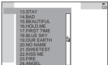 SONY DAV-SA30 - Recherche d'un titre/plage/album/fichier - 11