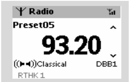 PHILIPS WACS70022 - Écouter une station programmée - 2