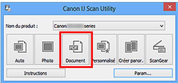 CANON MX535 - Cliquez sur Document. - 1