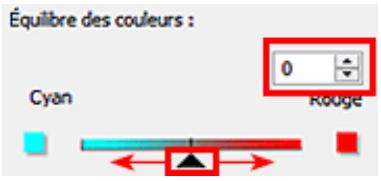 CANON MX535 - Équilibre des couleurs - 1