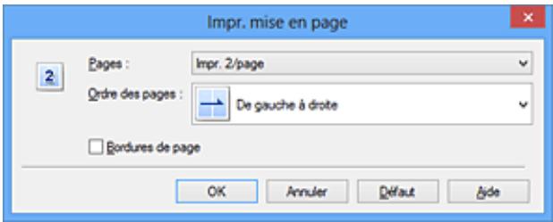 CANON MX535 - Impression mise en page - 3
