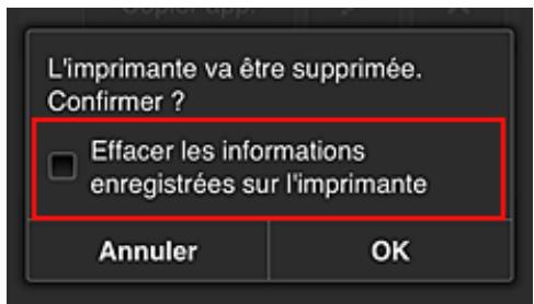 CANON MX535 - - Supprimer des imprimantes - 1
