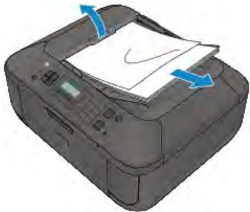 CANON MX535 - - Si l'original est coincide dans le CAD : - 1