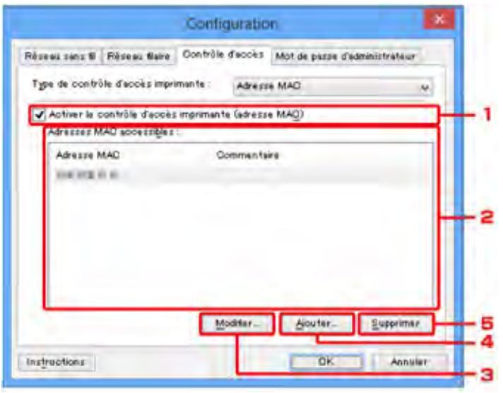 CANON MX535 - Si vous sélectionnez Adresse IP - 1