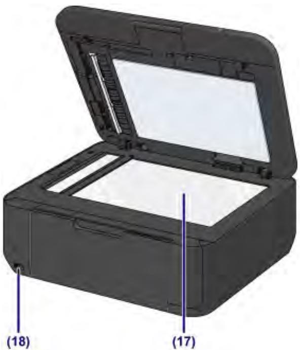 CANON MX535 - bac de sortie papier - 1