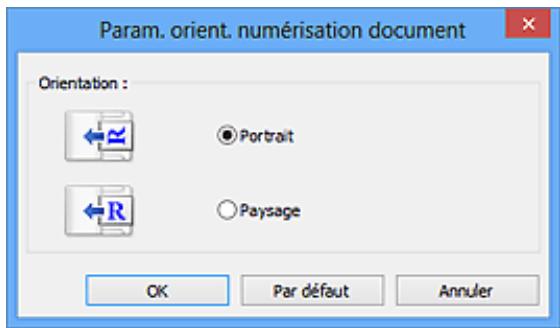 CANON MX535 - Param. orient. numérisation doc... - 1