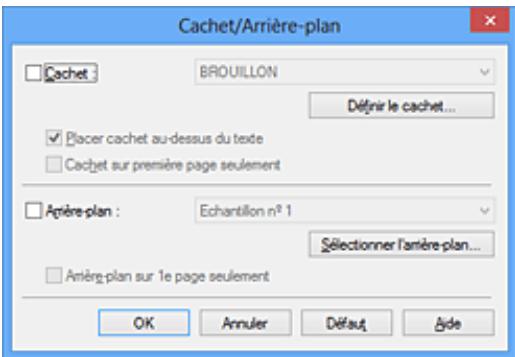 CANON MX535 - Enregistrement d'un nouveau cachet - 2