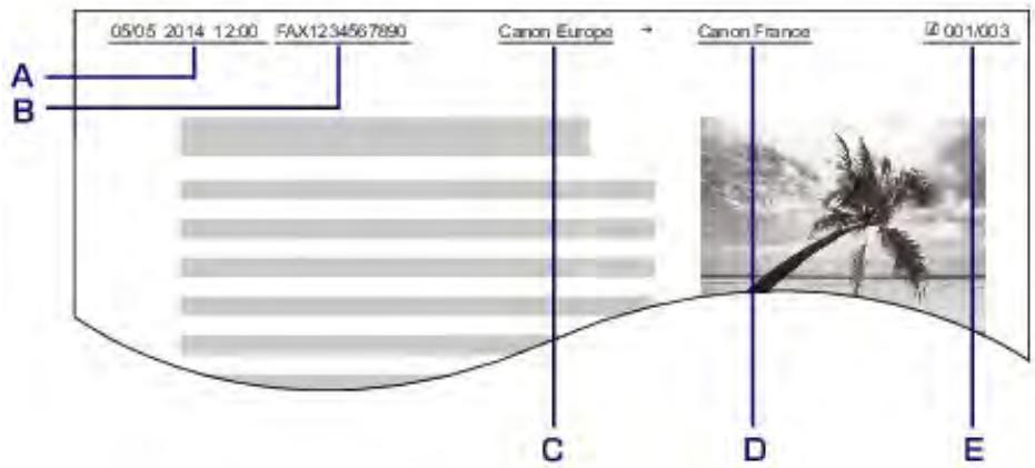 CANON MX535 - À propos des informations sur l'expéditeur - 1