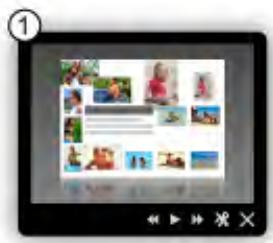 CANON MX535 - Affichage des éléments recommendés dans des diaporamas - 3
