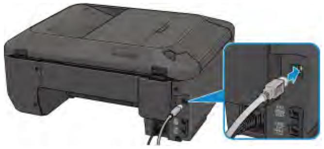 CANON MX535 - Connexion de la machine à l'ordinateur avec un cable USB - 1
