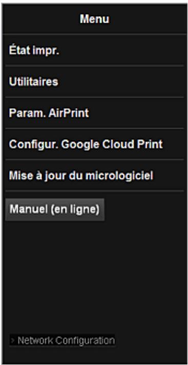 CANON MX535 - Utilisation de l'interface utilisateur distante - 1