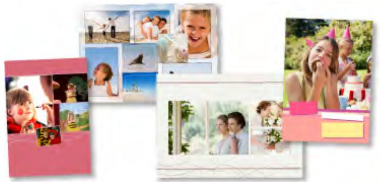 CANON MX535 - Placement automatique de photos - 1