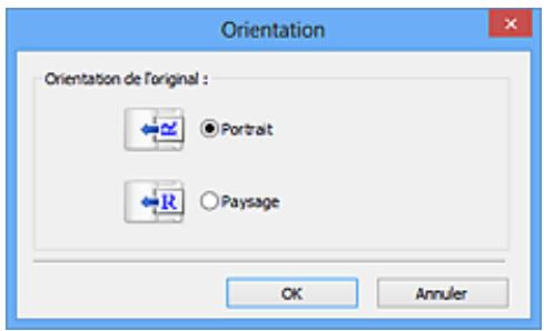 CANON MX535 - Orientation de l'original - 1
