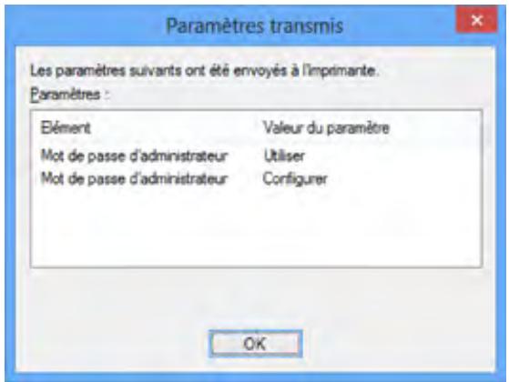 CANON MX535 - Affichage des paramètres modifiés - 1