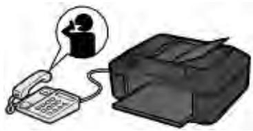 CANON MX535 - - Si l'appeil est un fax : - 2