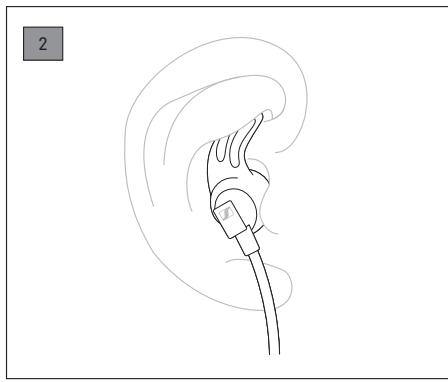 SENNHEISER CX SPORT - Port des écouteurs intra-auriculaires - 2