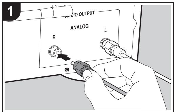 ONKYO 6130 - Raccordements avec un amplificateur - 1