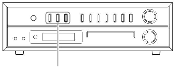 CANON LPP1000 BLACK - Appuyez sur une touche de fonction pour changer de source de lecture. - 1