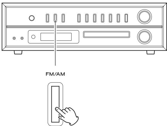 CANON LPP1000 BLACK - Appuyez sur la touche FM/AM pourCHOISIR LA BANDE. - 1
