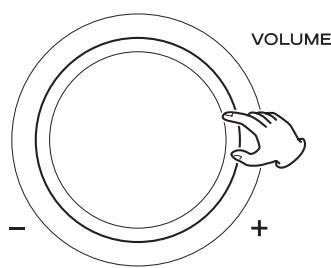 CANON LPP1000 BLACK - Tournez le bouton VOLUME pour régler le volume. - 2