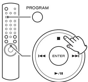 TEAC PD-H600 - Pour annuler le programme - 1