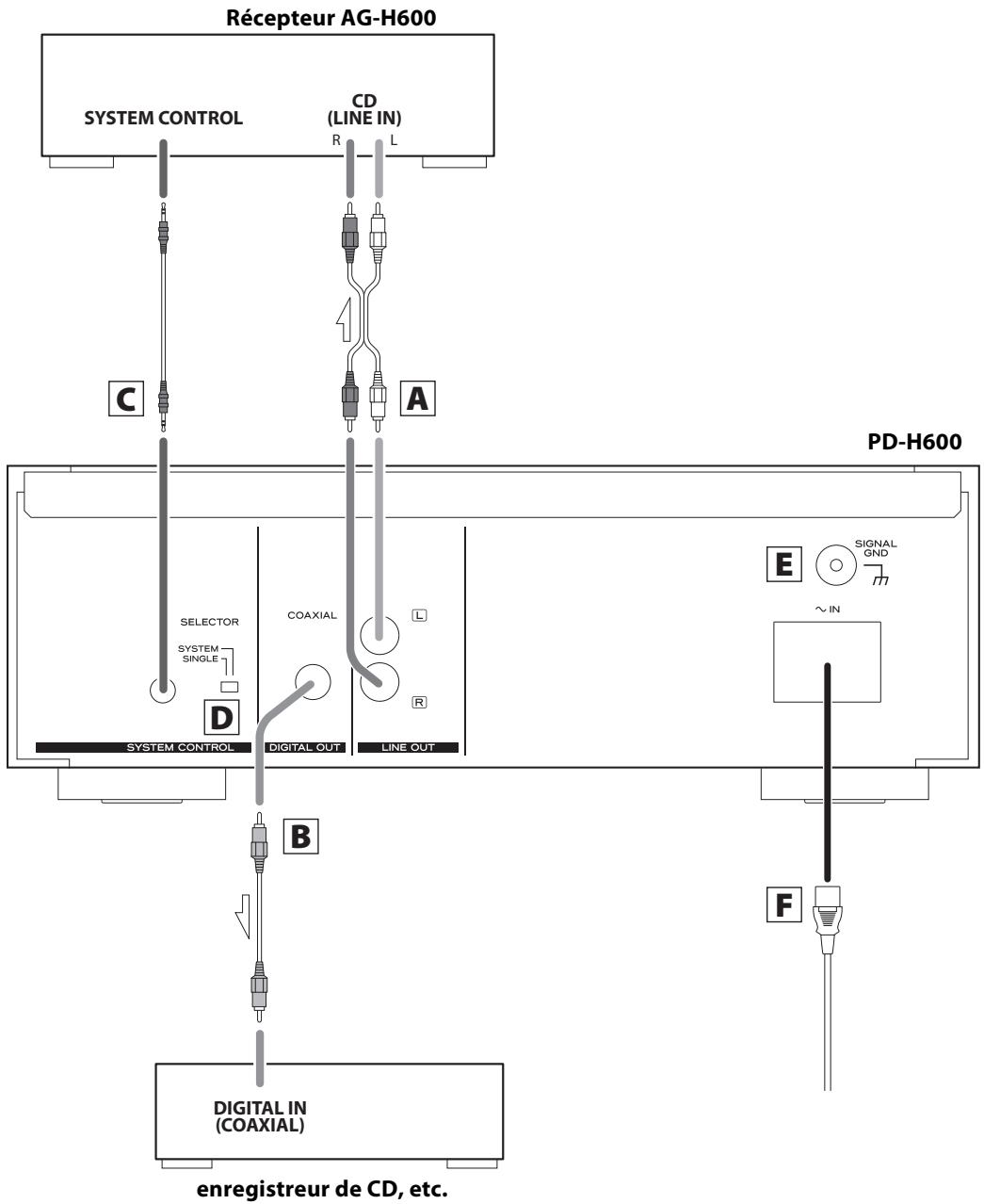 TEAC PD-H600 - Précautions à observer concernant les piles - 1