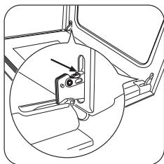 FAURE FOB462N NOIR - Nettoyage de la porte du four - 1