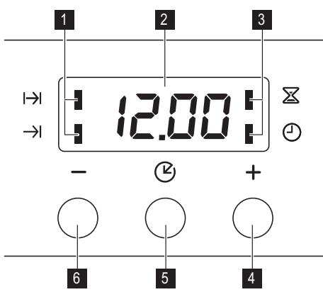 FAURE FOB462N NOIR - Affichage - 1