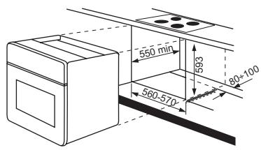 FAURE FOB462N NOIR - Encastrement - 3