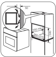FAURE FOB462N NOIR - Encastrement - 2