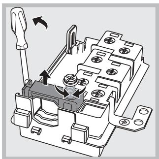ARISTON FO 97P.1 IX - Montage du cable d'alimentation - 2