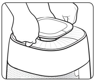 SAMSUNG AX40R3030WM - Démontage de la grille - 1