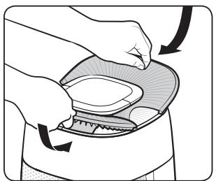 SAMSUNG AX40R3030WM - Montage de la grille - 1