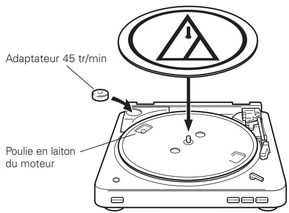 AUDIO TECHNIC AT-LPG6QWHBT - Réglage du sélecteur de préamplification (PHONO/LINE) - 2
