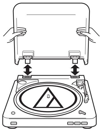 AUDIO TECHNIC AT-LPG6QWHBT - Réglage du sélecteur de préamplification (PHONO/LINE) - 3