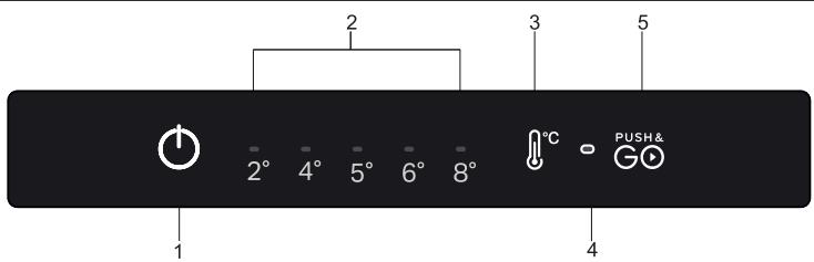INDESIT INFC9TI22X - PANNEAU DE COMMANDE - 1
